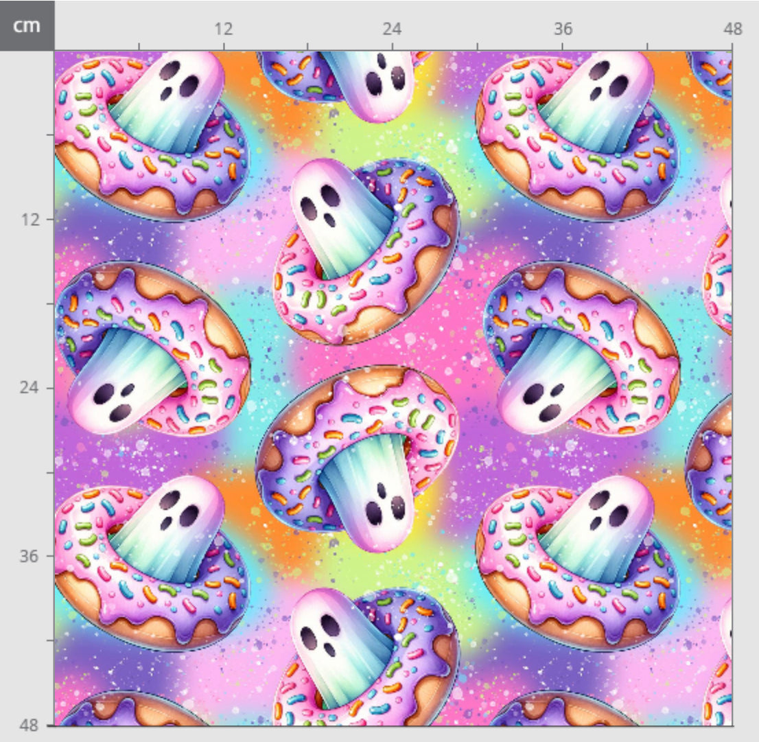 Geister Donut Halloween Aktuelle  Vorbestellung